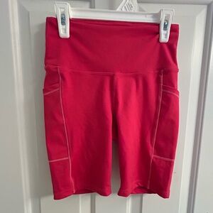 Jessica Simpson Pink Compression Bike Shorts